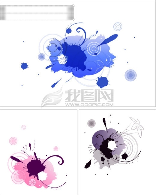 AI源文件矢量圖片圖案邊框分層圖片邊框線條美麗點(diǎn)綴花紋底紋圓圈日韓盛典艷麗花紋