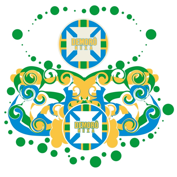 印花矢量圖時尚休閑女裝T恤圖案圓點植物免費素材
