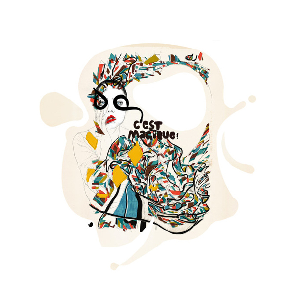 位圖插畫時尚插畫人物插畫插畫師免費素材