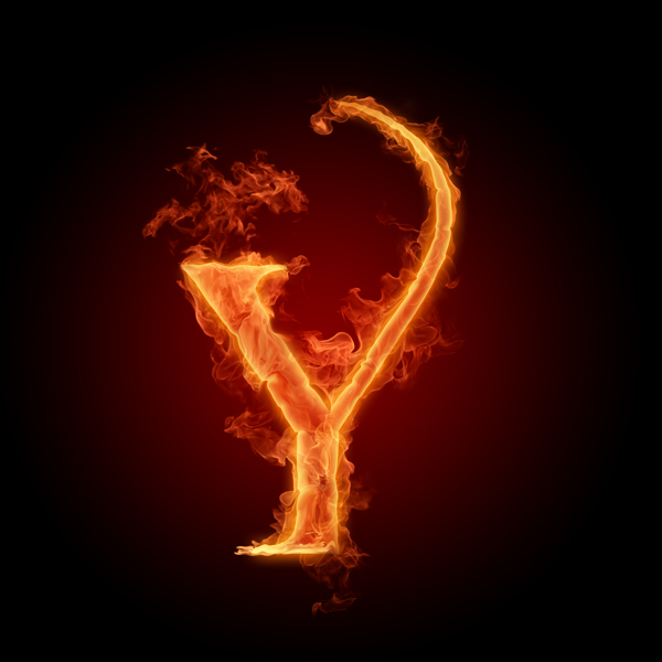 藝術(shù)字母Y