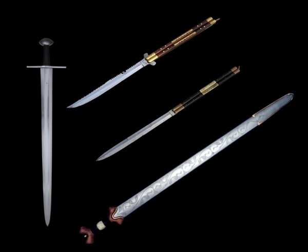 四款古代剑分层素材