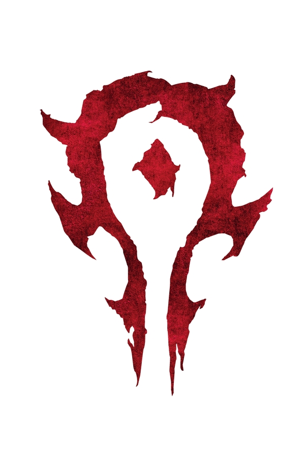 魔兽电影部落logo分层