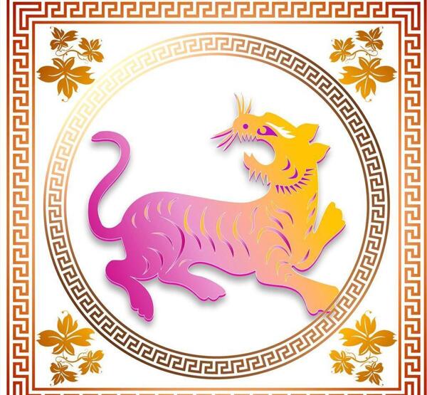 高清晰十二生肖分層PSD