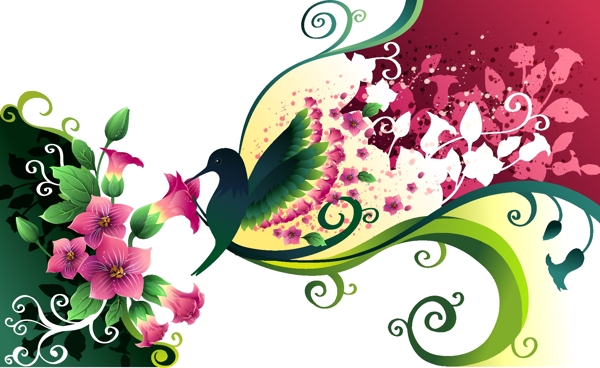 花鳥花紋