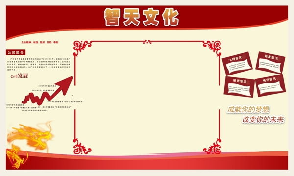 企業(yè)部門文化墻