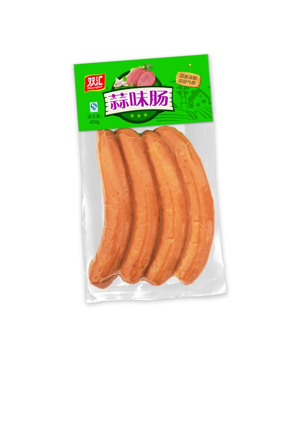 雙匯蒜味腸450g