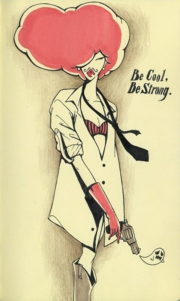 位圖插畫卡通插畫人物女人免費素材