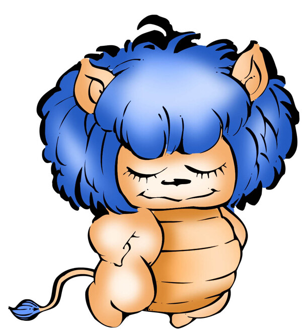 獅子座星座插圖0067