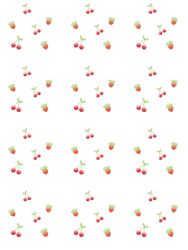 樱桃草莓背景图图片