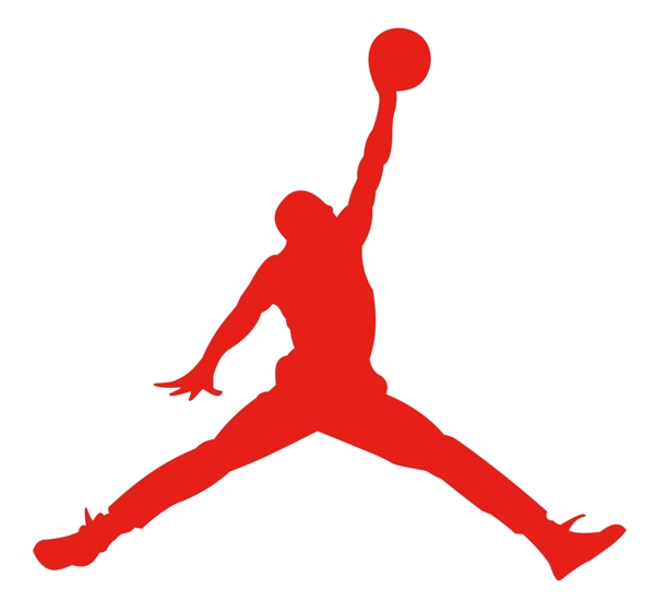 乔丹扣篮图雕刻镂空篮球之神