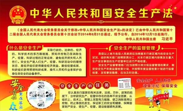 安全生產(chǎn)法宣傳欄圖片