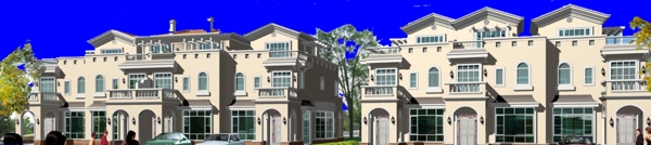 樓房建筑素材PSD