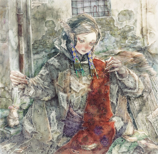 多款唯美立體插畫