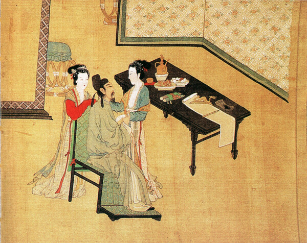 明朝古代人物民間人物人物壁畫中國文化人物畫像中國風(fēng)中華藝術(shù)繪畫