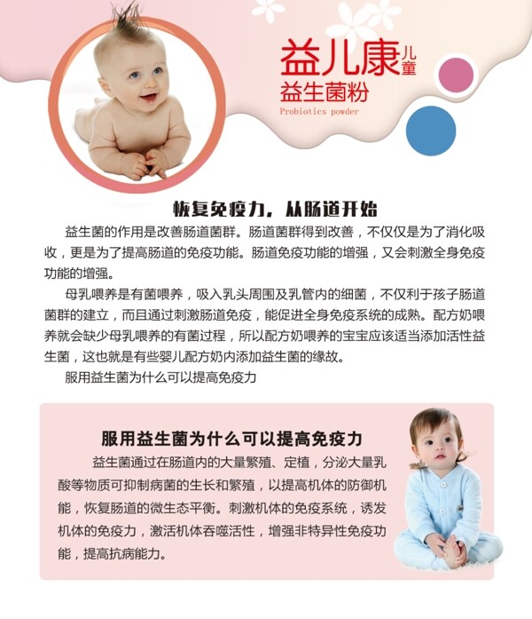 兒童益生菌說明書