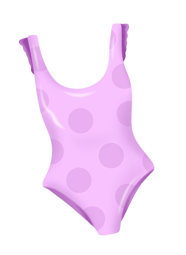 夏季粉色泳装