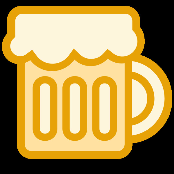 夏日啤酒标志标识图形图标素材