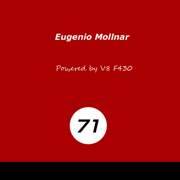 EugenioMolinari法拉利水面快艇賽艇