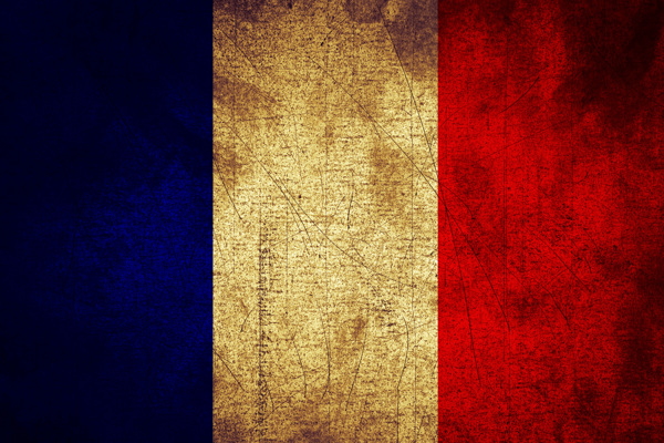 怀旧法国国旗图片