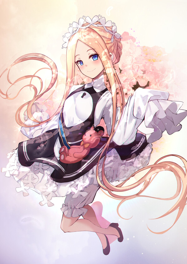 彩色人物動漫插畫背景