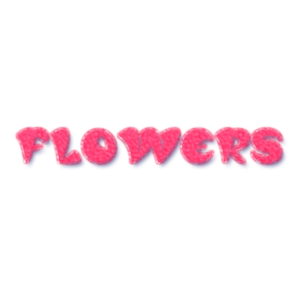 英语字母花朵设计的艺术个性元素