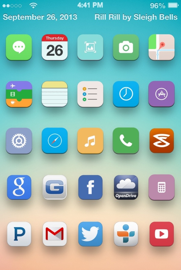 定制的ios7