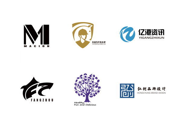 排版文字字母logo企业
