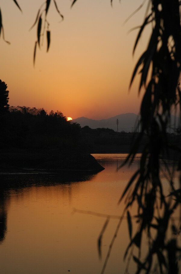 運河夕照