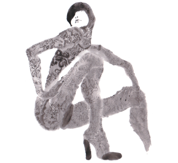 位圖插畫時尚插畫人物插畫免費素材