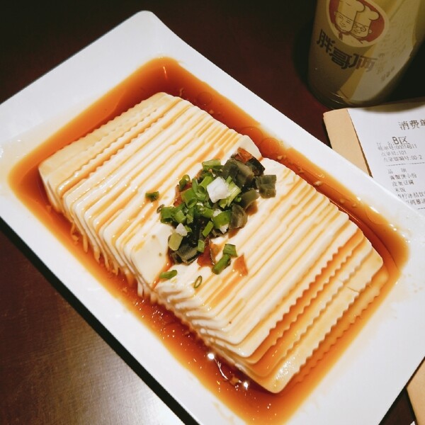 皮蛋豆腐