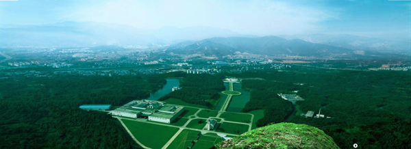 實拍景色淘寶海報背景