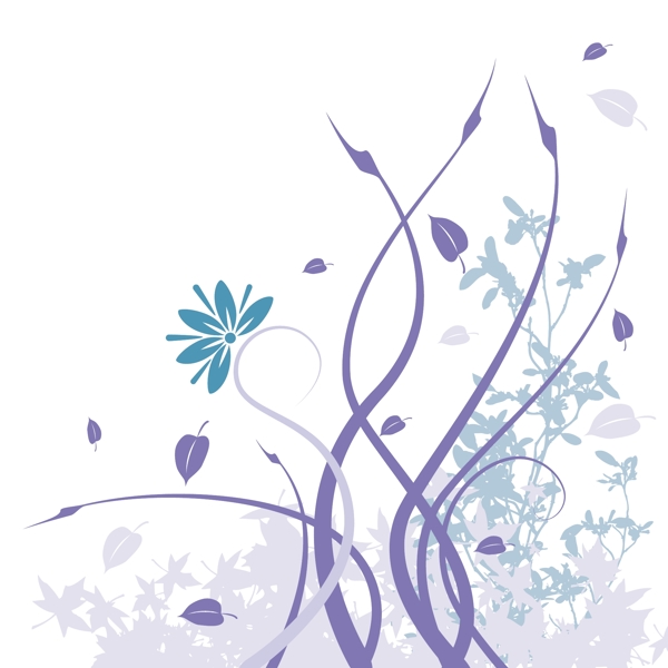 歐美花紋4084矢量EPS