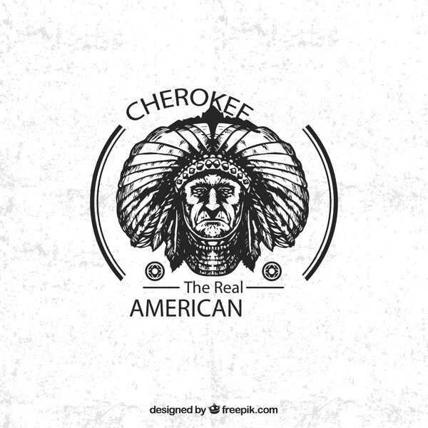切诺基美国徽章图片