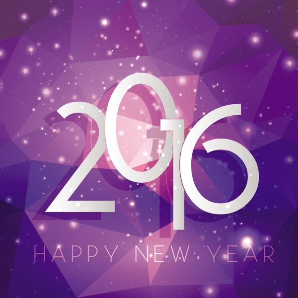 2016年紫色新年