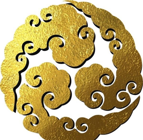金色祥云圖片
