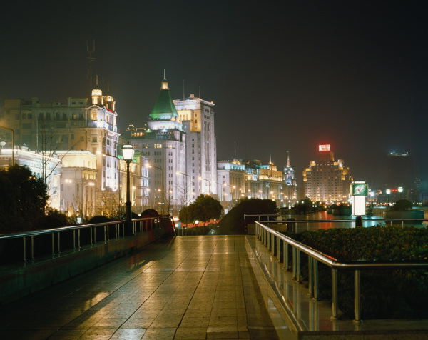 城市夜景摄影图片