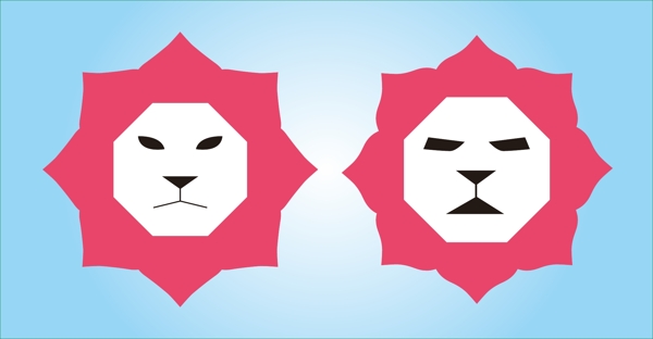 莲花狮子logo