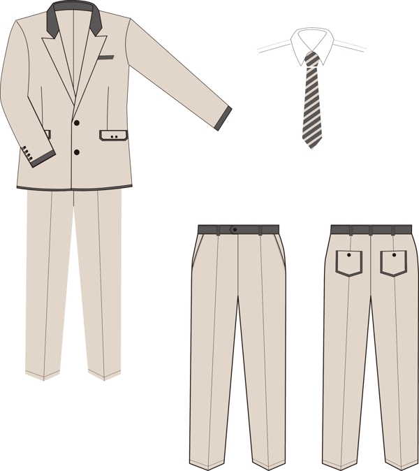 3職業(yè)裝制服