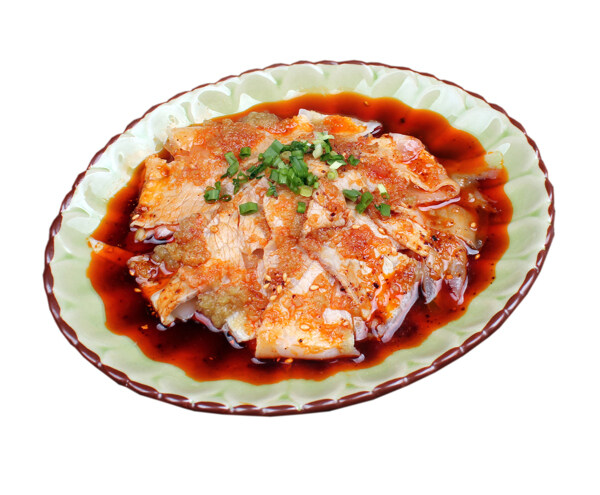 蒜泥白肉圖片