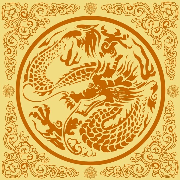 龍的花紋