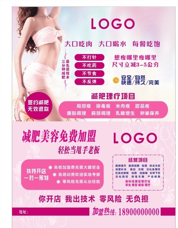 減肥海報(bào)