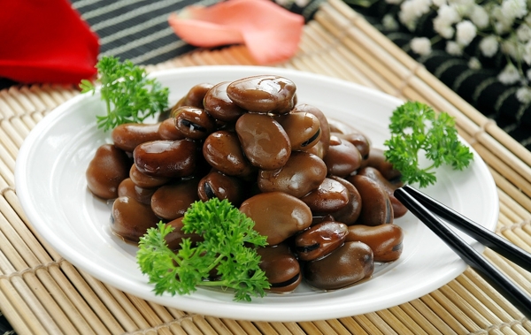 鹵水胡豆圖片