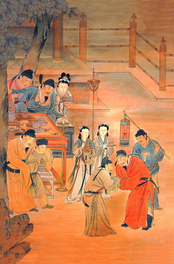 人物名画中国古典藏画0071