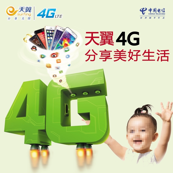 电信4G