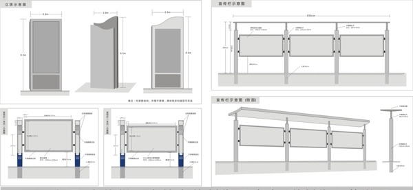 宣传栏设计制作图片