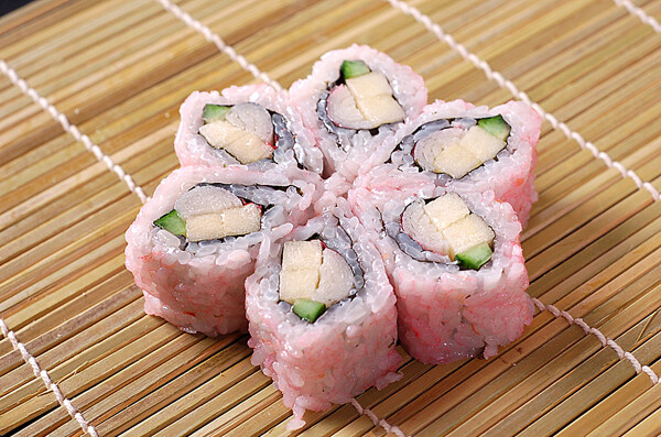 寿司类樱花寿司图片