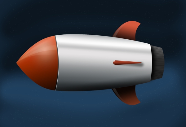 网页火箭icon图标设计