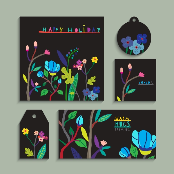 彩色植物VI設(shè)計(jì)