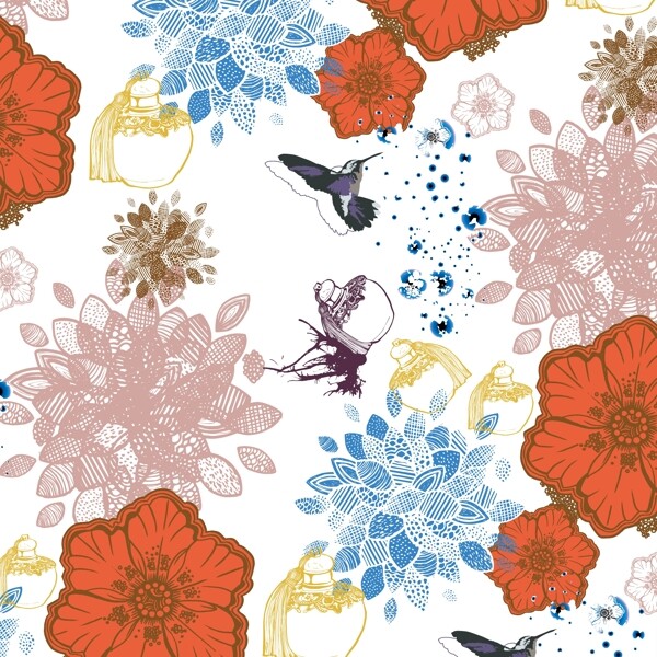 矢量圖休閑風(fēng)花朵免費(fèi)素材