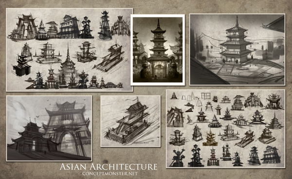 亚洲建筑教程